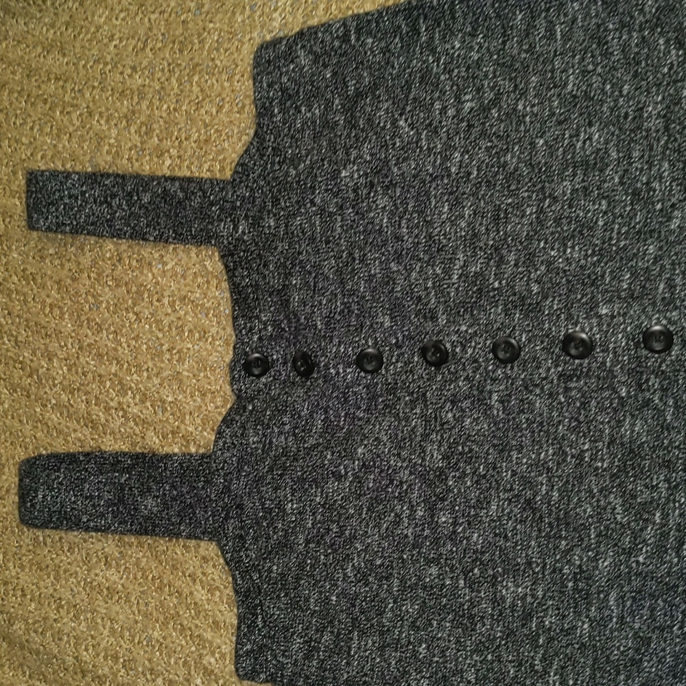 Madewell button up Sweater tank